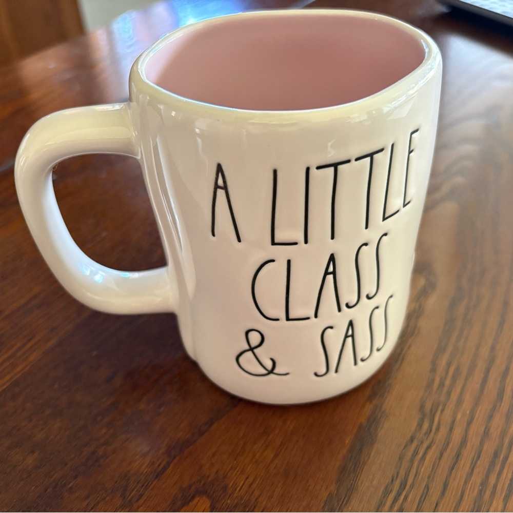NWT Disney White Ceramic Mug with Pink Accent - Picture 4 of 5